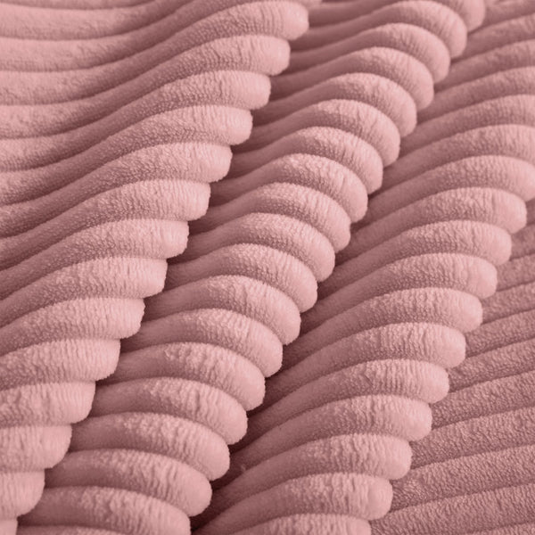 English Elm Modular 2-Seat L-Shape Sectional Sofa - Cloud-Like Comfort, Pet-Friendly Corduroy, Movable Ottoman W3041S00337