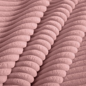 English Elm Modular 4-Seat Boneless Sofa - Plush Pink Corduroy Cloud Sectional Couch With Versatile Design & Comfort W3041S00341