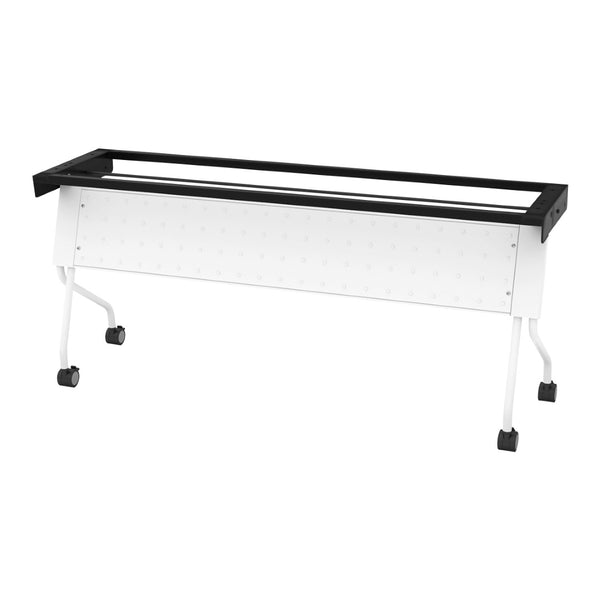 OSP Home Furnishings Frame/modesty Panel for 72x24 Desk with Heavy Duty Steel Support and Clean Office Look 842FM6-W