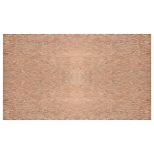 English Elm TOPMAX 82-inch Farmhouse Extendable Dining Set with Two 11" Removable Leaves, Upholstered Seats and Bench Brown N717S000230D