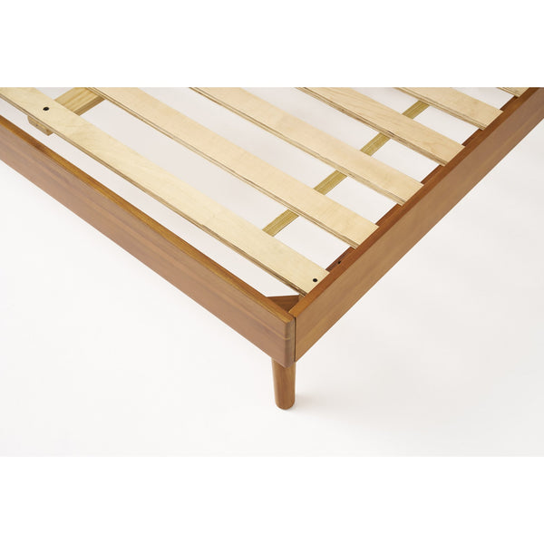 English Elm Christopher Knight Home® - Cohron Solid Wood Platform Bed – Mid-Century Modern Acacia Design, No Box Spring Needed, Easy Assembly 67062.00-Q-P_67062.00-Q-H
