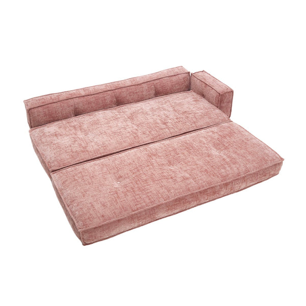 English Elm Coolmore Modular Chenille Sofa - Space-Saving, Versatile Design With Comfort Cushions & Side Pockets W1152P320499