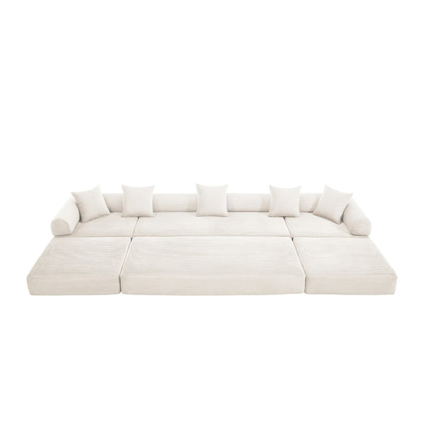 English Elm United We Win Convertible Sofa Bed – Soft Corduroy, Memory Foam Comfort For Dorms & Guest Rooms W1568S00254-GIGA