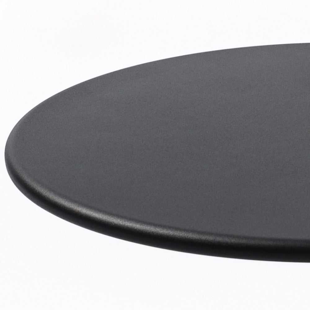 English Elm Vintage Metal Side Table - Elegant Accent For Small Spaces, Durable, Lightweight, And Versatile Use W2664P232847-GIGA