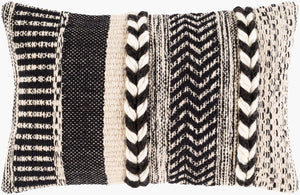 Livabliss Cascada Handcrafted Lumbar Pillow Cotton Viscose Blend Bohemian Global Sofa Accent CDA001-1320