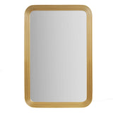 Aurelia Glam/Luxury Rounded Rectangle Fluted Wall Mirror