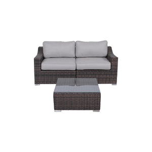 English Elm Lsi Elegant 3-Piece Patio Rattan Set With Plush Cushions – No Assembly, All-Weather Comfort & Style! B120S00072