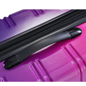 English Elm Hardshell Polycarbonate 3 Piece Luggage Set Spinner Wheels Tsa Lock Expandable Travel Multicolor Purple N732P184448Z