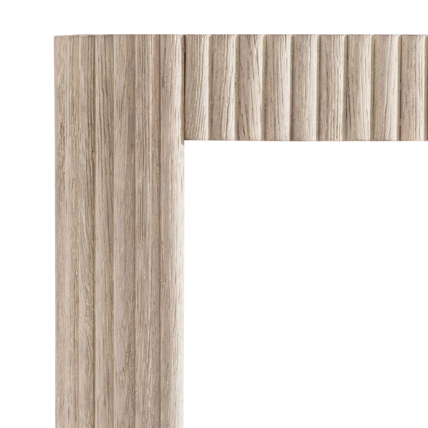 Bernhardt Bernhardt Lucerne Wire-brushed Oak Extendable Dining Table with Reeded Detail 393222