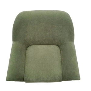 JLA Home Chapel Hill - Accent Chapel Hill Sabrina modern accent chair with plush foam, slim black steel legs, ready-assembled seating Green CH100-0010