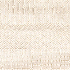 Livabliss Casa Decampo Handwoven Wool Flatweave Rug with Fringe for Entryway or Bedroom Ivory 8'10" x 12' CDC2307-81012