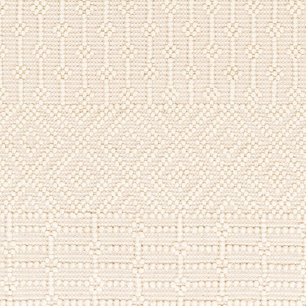 Livabliss Casa Decampo Handwoven Wool Flatweave Rug with Fringe for Entryway or Bedroom Ivory 8'10" x 12' CDC2307-81012