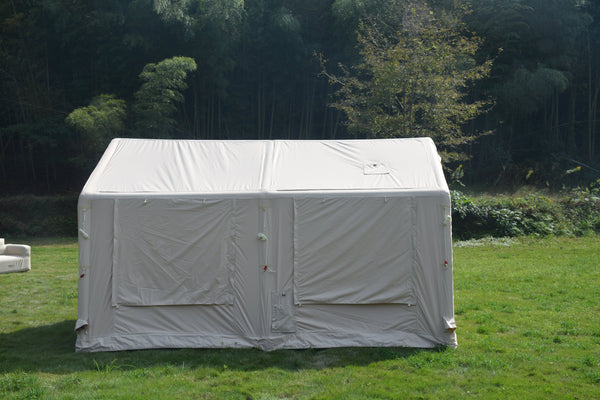 English Elm 9.8x13ft Inflatable Glamping Tent Oxford Fabric 4 Season Waterproof Family Cabin W640P244846