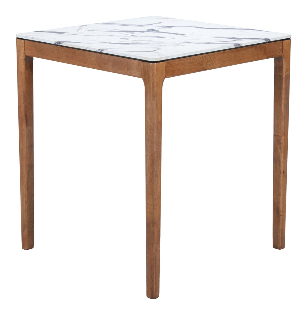 Zuo Modern Eva Counter Table White - Modern Rubberwood Design For Chic Home Décor, Stylish & Versatile Solution White Rubberwood 110586-zuo-modern