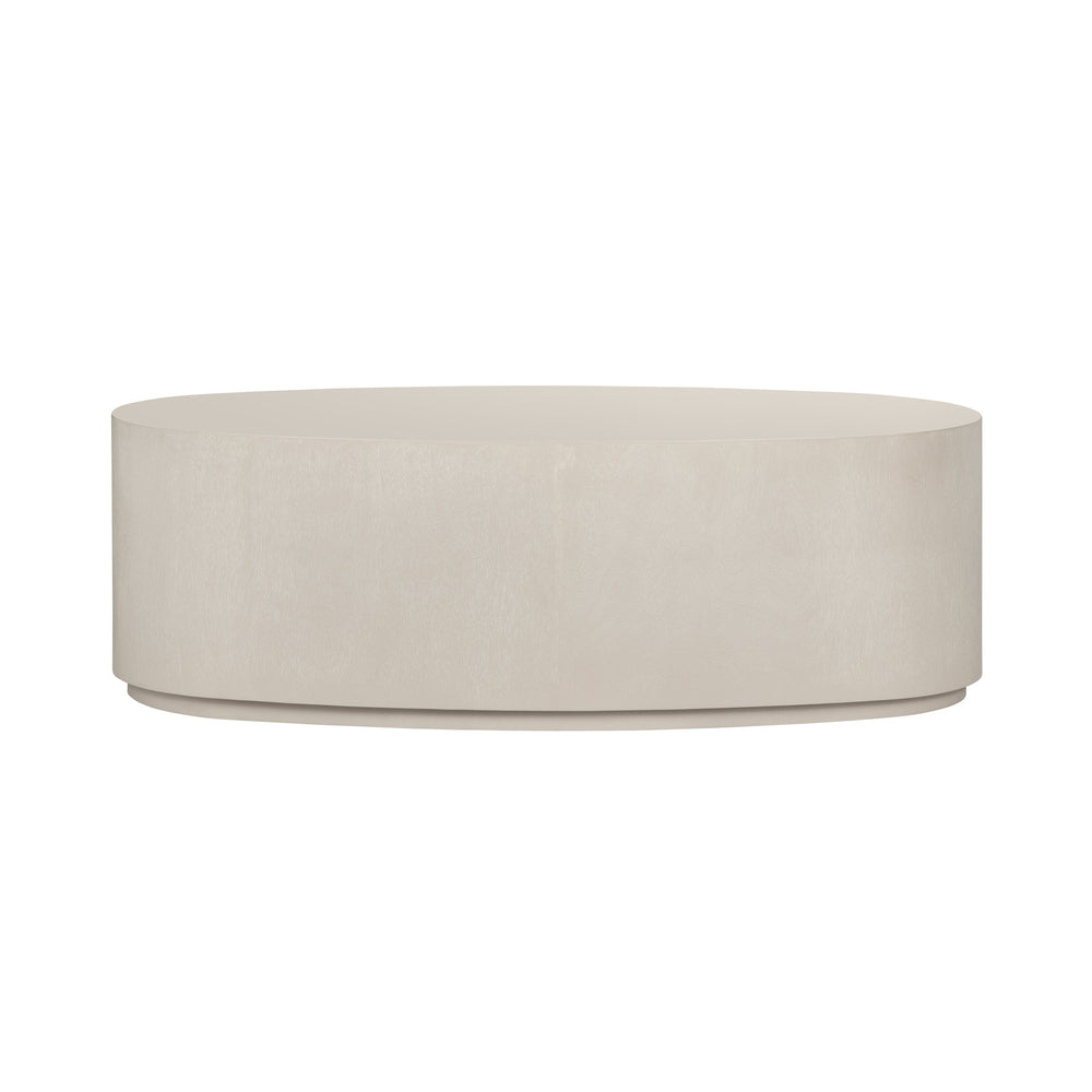 Crestview Collection Transitional Oval Cocktail Table In Hand-painted Beige – Chic Living Room Accent Furniture Piece Beige Solid Wood Cvfdr1042