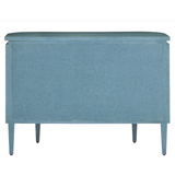 Briallen Blue Demi-Lune Cabinet