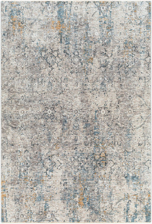 Livabliss Cardiff Machine Woven Polyester Area Rug with High Low Pile Texture for Living Rooms Light Gray, Cha 9' x 12'2" CDF2300-9122