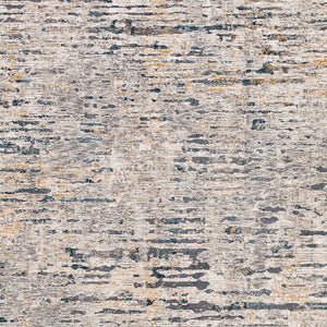 Livabliss Cardiff Geometric Fringe Area Rug Machine Woven Polyester for Large Living Spaces Light Gray, Cha 7'10" x 7'10" CDF2301-710RD
