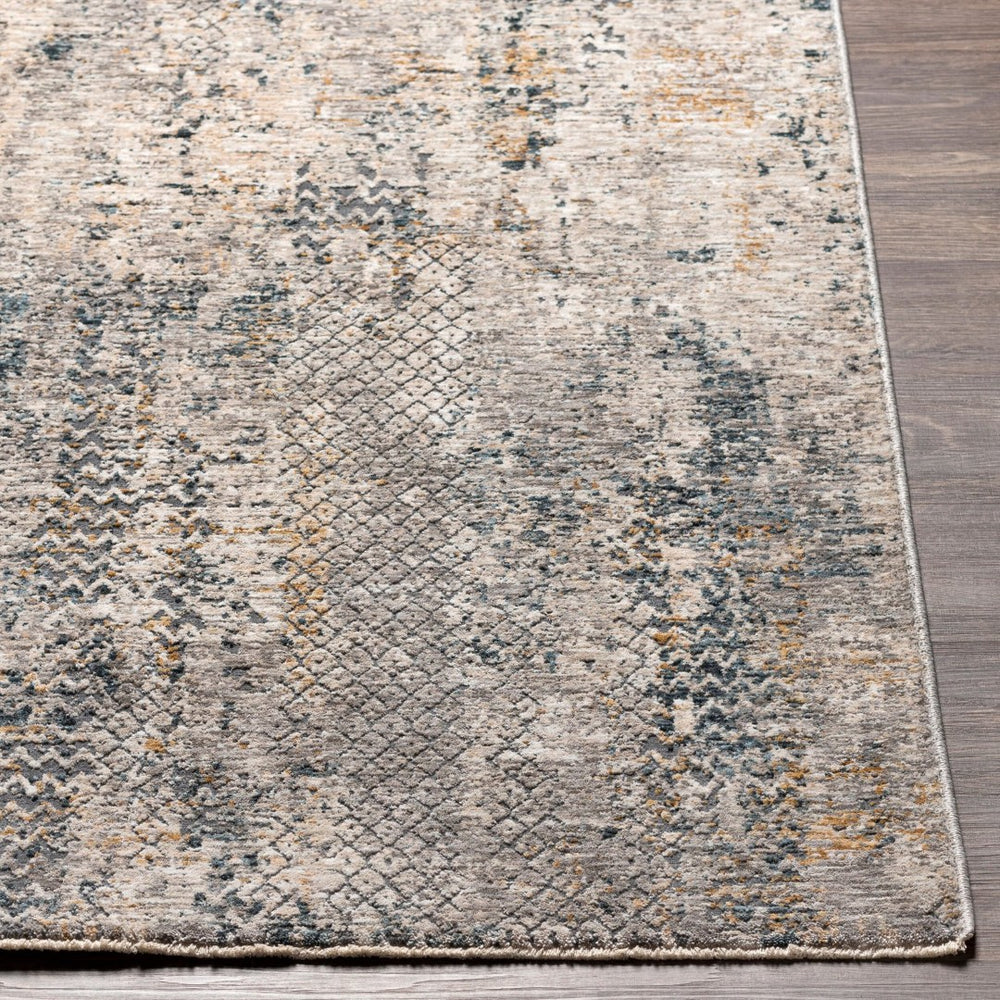 Livabliss Cardiff Machine Woven Polyester Area Rug with High Low Texture for Large Living Spaces Light Gray, Cha 12' x 15' CDF2302-1215