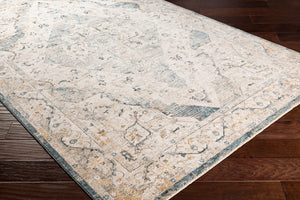 Livabliss Cardiff Medallion Area Rug Turkey Woven Polyester Medium Pile Living Dining Room Medium Gray, Mu 10' x 13'11" CDF2303-1014