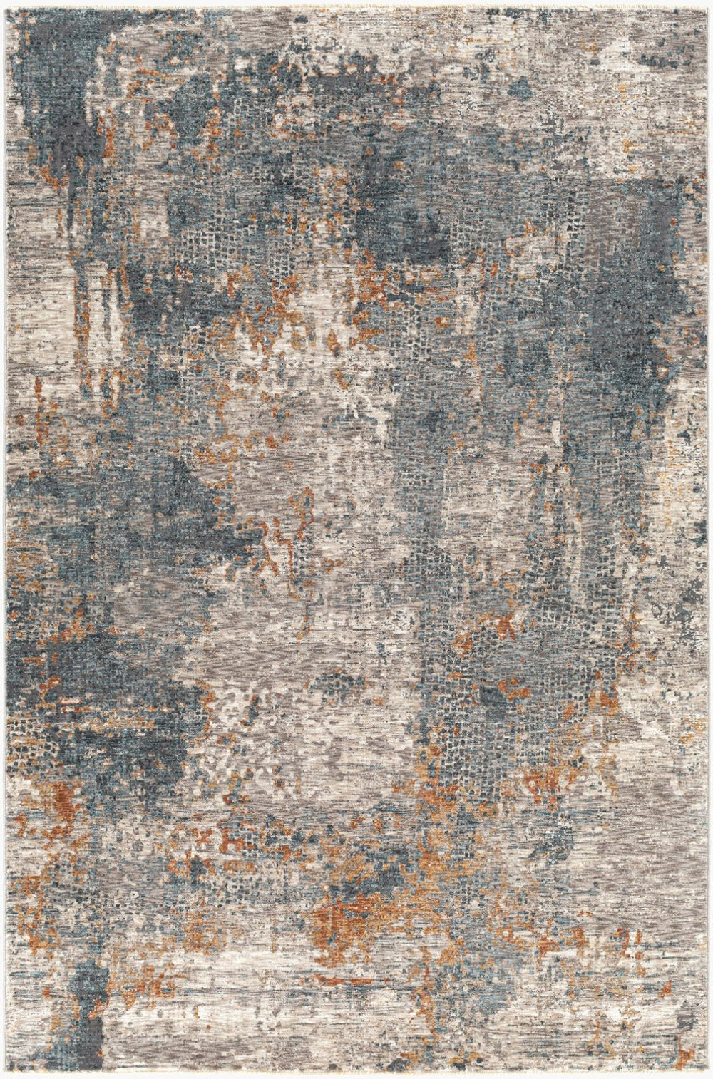 Livabliss Cardiff Machine Woven Polyester Area Rug with High Low Pile for Modern Living Rooms Medium Gray, Mu 2' x 2'11" CDF2305-23