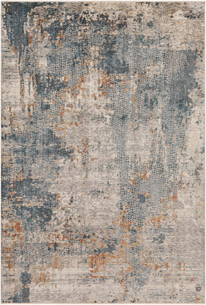 Livabliss Cardiff Machine Woven Polyester Area Rug with High Low Pile for Modern Living Rooms Medium Gray, Mu 6'7" x 9'6" CDF2305-6796