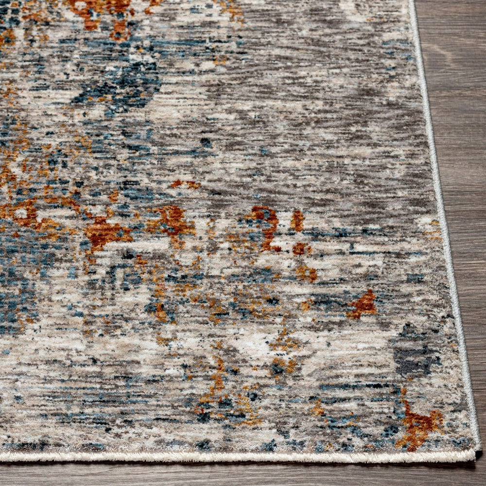 Livabliss Cardiff Machine Woven Polyester Area Rug with High Low Pile for Modern Living Rooms Medium Gray, Mu 2' x 2'11" CDF2305-23
