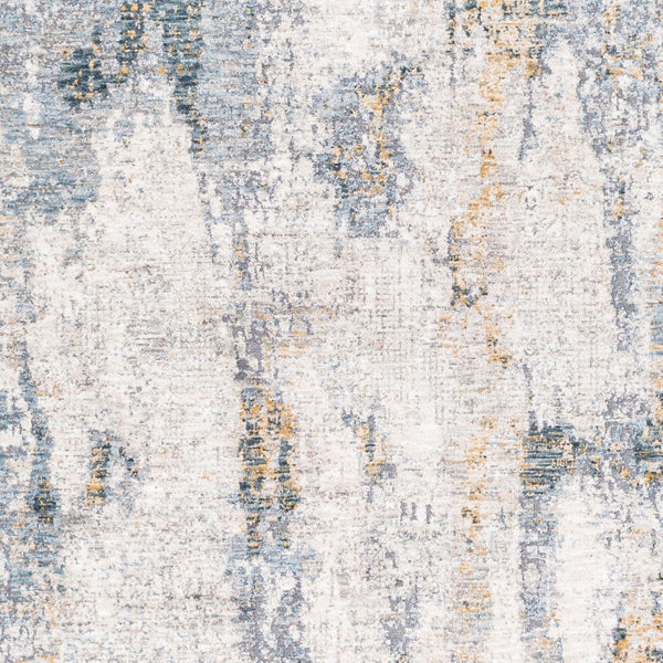 Livabliss Cardiff Geometric Area Rug Mid-century Modern Polyester Pile with Fringe for Living Room Medium Gray, Mu 9' x 12'2" CDF2306-9122