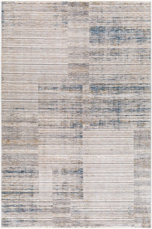 Livabliss Cardiff Polyester Area Rug with High Low Pile Texture for Large Living Rooms Light Beige, Cr 12' x 15' CDF2311-1215