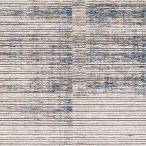 Livabliss Cardiff Polyester Area Rug with High Low Pile Texture for Large Living Rooms Light Beige, Cr 7'10" x 7'10" CDF2311-710RD