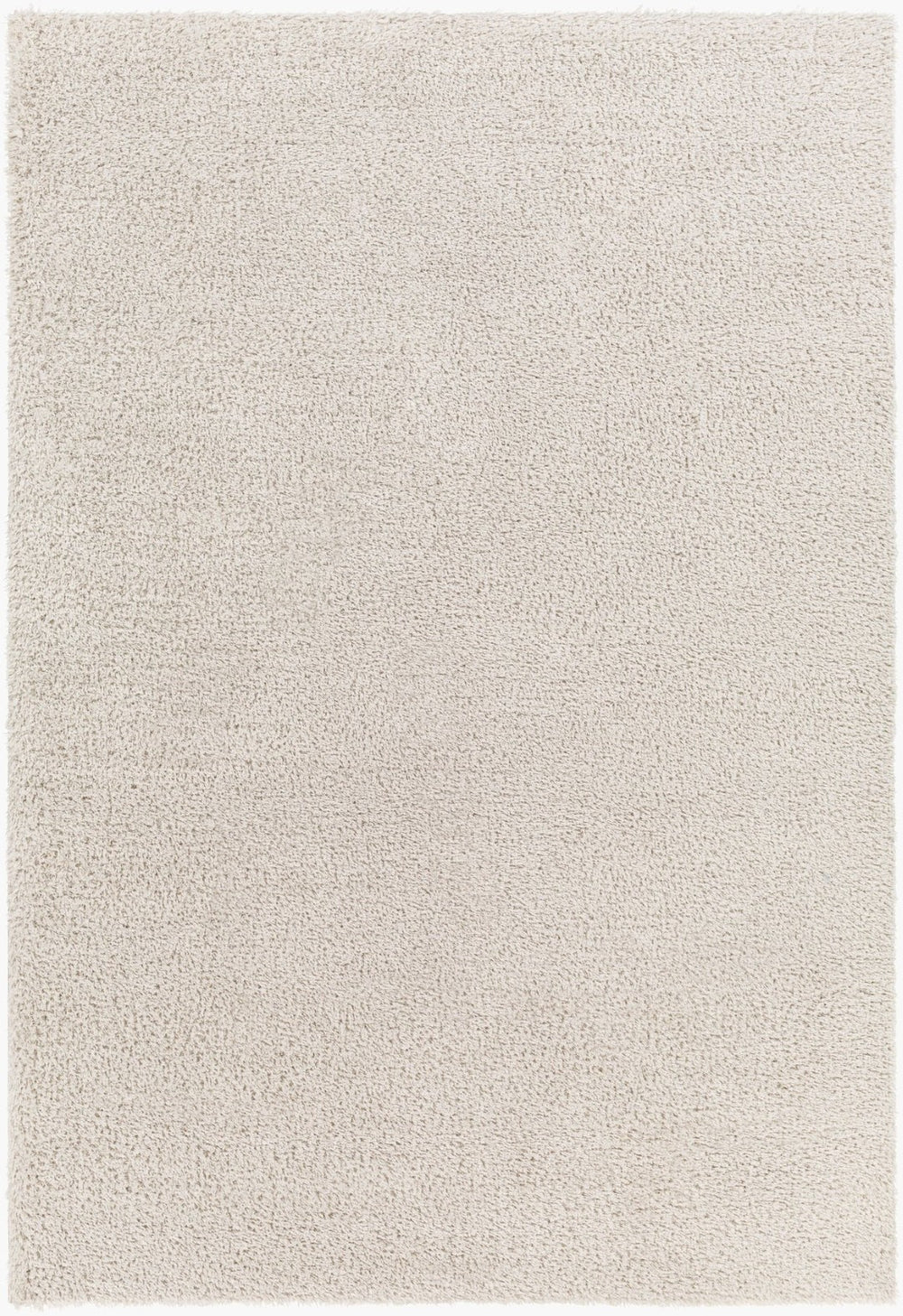 Livabliss Cloudy Plush Polyester Shag Rug for Modern Living Rooms and Minimalist Bedroom Floors Light Beige 5'3" x 7' CDG2301-537