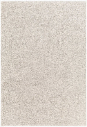 Livabliss Cloudy Plush Polyester Shag Rug for Modern Living Rooms and Minimalist Bedroom Floors Light Beige 5'3" x 7' CDG2301-537