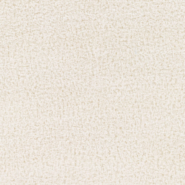 Livabliss Cloudy Plush Polyester Shag Rug Machine Woven Soft Minimalist Living Room Accent White 3'11" x 5'7" CDG2302-31157