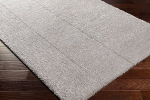 Livabliss Cloudy Tonal Shag Area Rug Soft Polyester Pile for Living Room or Bedroom Accent Gray 7'10" x 10' CDG2303-71010