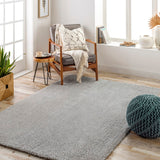 Cloudy Shag CDG-2303 7'10" x 10' Machine Woven Rug CDG2303-71010 Livabliss Surya