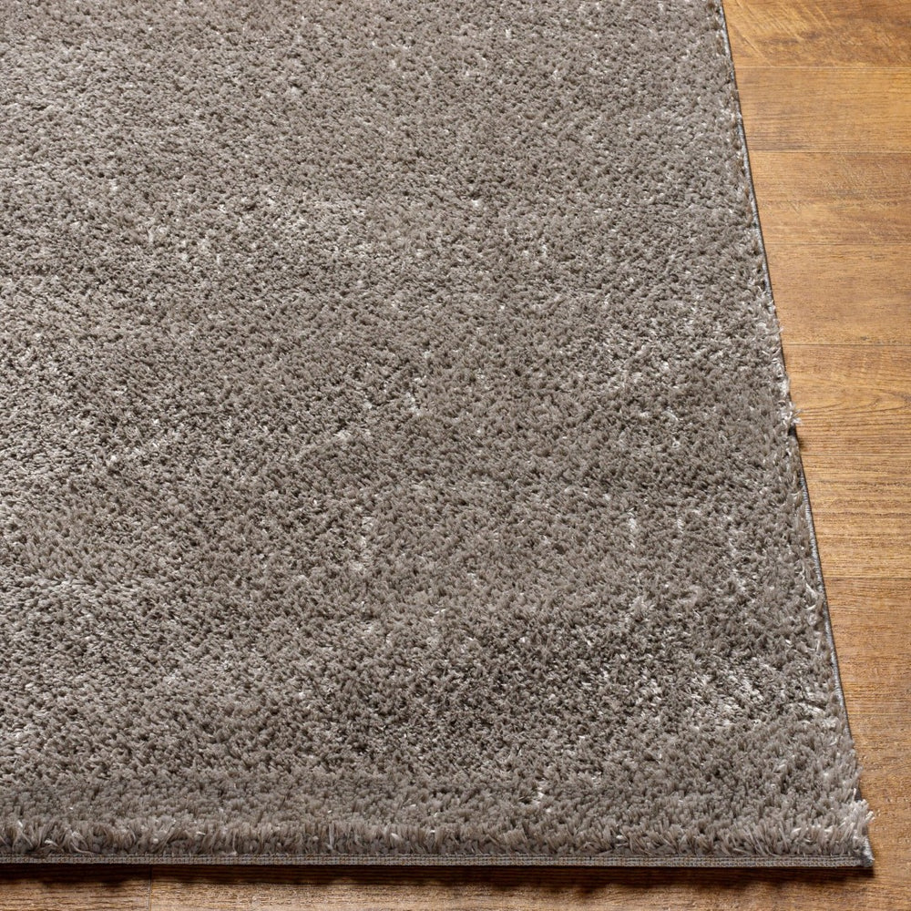 Livabliss Cloudy Plush Shag Area Rug Polyester Tonal Pile for Modern Living Rooms and Bedrooms Charcoal 7'10" x 10' CDG2304-71010