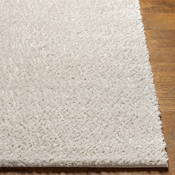 Livabliss Cloudy Shag Machine Woven Polyester Rug for Cozy Living Room or Bedroom Floors White, Gray 5'3" x 7' CDG2307-537