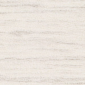 Livabliss Cloudy Shag Machine Woven Polyester Rug for Cozy Living Room or Bedroom Floors White, Gray 5'3" x 7' CDG2307-537