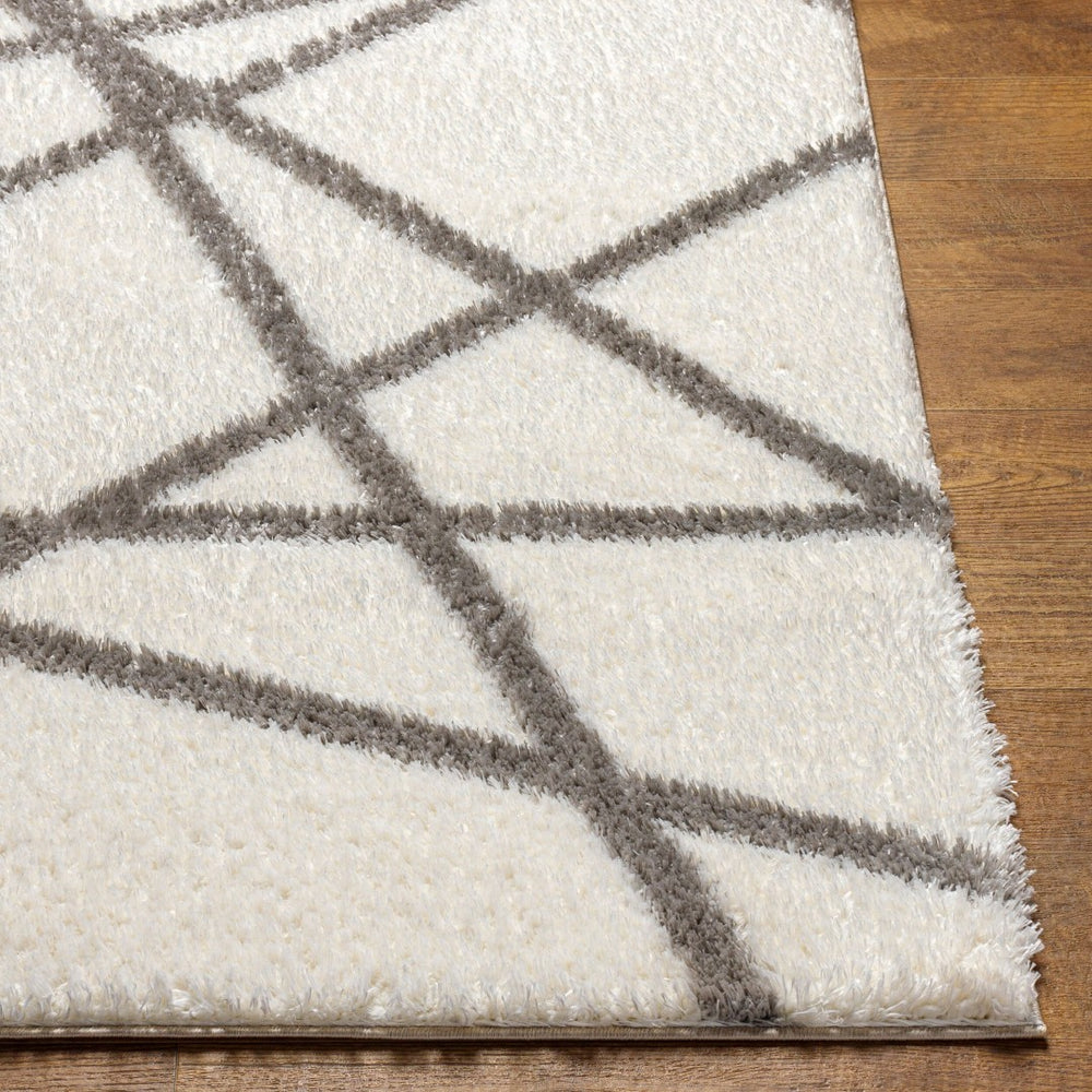 Livabliss Cloudy Shag Machine Woven Polyester Rug Plush Pile for Living Room or Bedroom CDG2316-679