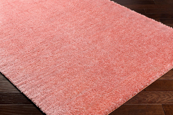 Livabliss Cloudy Shag Plush Polyester Area Rug Woven in Turkey for Modern Living Spaces Dusty Pink 5'3" x 7' CDG2321-537