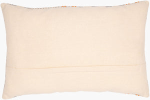 Surya Camden Cottage-style 14"L X 22"W Textured Lumbar Pillow Cover - Cozy Home Accent, Dry Clean Only Orange Cotton,Polyester,Cotton Cdm001-1422
