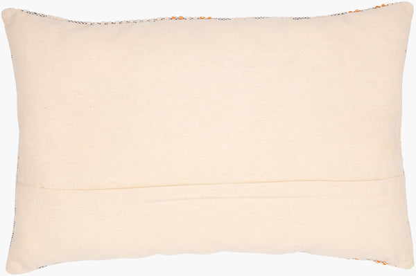 Surya Camden Cottage-style 14"L X 22"W Textured Lumbar Pillow Cover - Cozy Home Accent, Dry Clean Only Orange Cotton,Polyester,Cotton Cdm001-1422