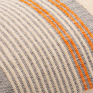 Surya Camden Cottage-style 14"L X 22"W Textured Lumbar Pillow Cover - Cozy Home Accent, Dry Clean Only Orange Cotton,Polyester,Cotton Cdm001-1422