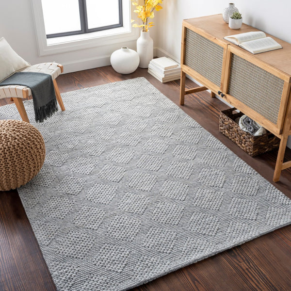 Surya Colarado 2' X 3' Handmade Wool Rug – Stylish, Easy-care, Modern Design For Any Home Decor Off,White Wool Cdo2302-268