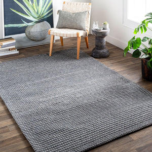 Surya Colarado 2' X 3' Handmade Wool Rug – Stylish, Easy-care, Modern Design For Any Home Decor Medium Gray Wool Cdo2303-23