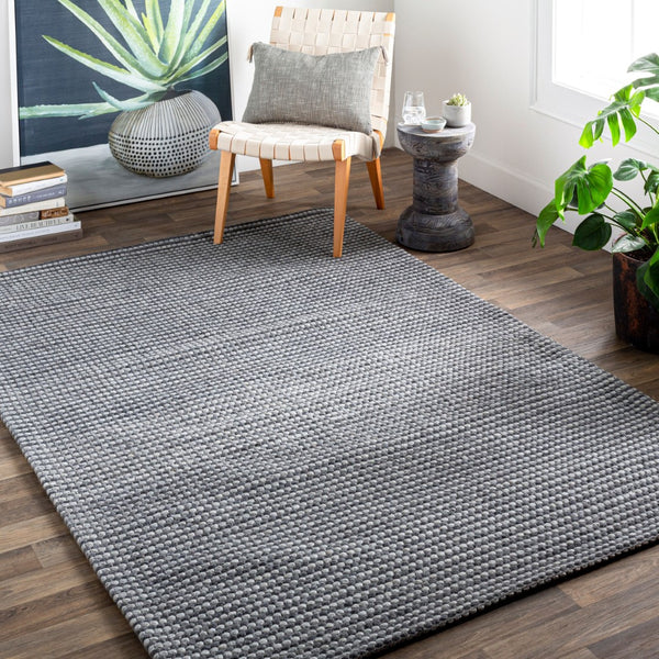 Surya Colarado 2' X 3' Handmade Wool Rug – Stylish, Easy-care, Modern Design For Any Home Decor Medium Gray Wool Cdo2303-23