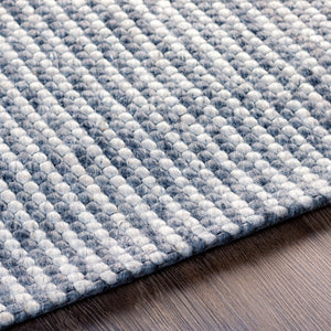 Surya Colarado 2' X 3' Handmade Wool Rug – Stylish, Easy-care, Modern Design For Any Home Decor Medium Gray Wool Cdo2303-23