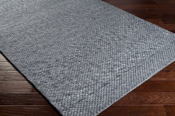 Surya Colarado 2' X 3' Handmade Wool Rug – Stylish, Easy-care, Modern Design For Any Home Decor Medium Gray Wool Cdo2306-268