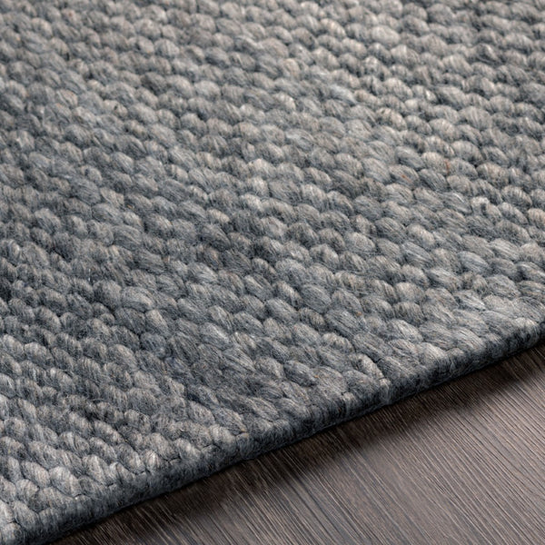 Surya Colarado 2' X 3' Handmade Wool Rug – Stylish, Easy-care, Modern Design For Any Home Decor Medium Gray Wool Cdo2306-268