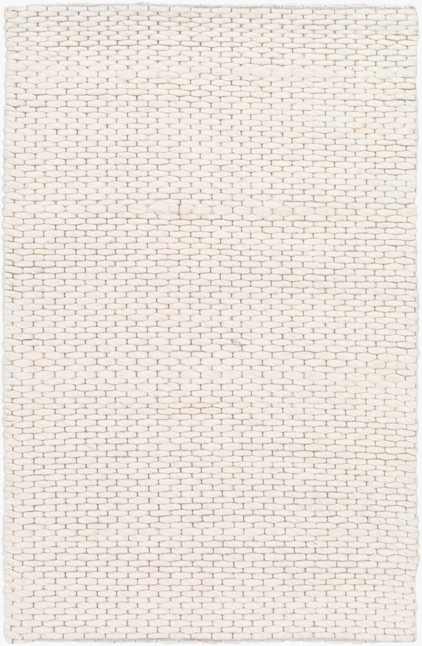 Surya Colarado 2' X 3' Handmade Wool Rug – Stylish, Easy-care, Modern Design For Any Home Decor Ivory Wool Cdo2307-23